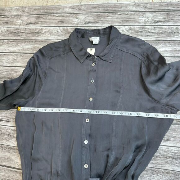 GHOST London Women's Carbon Gunmetal Grey Gray Jumpsuit Romper M Med Medium Long - Picture 12 of 16